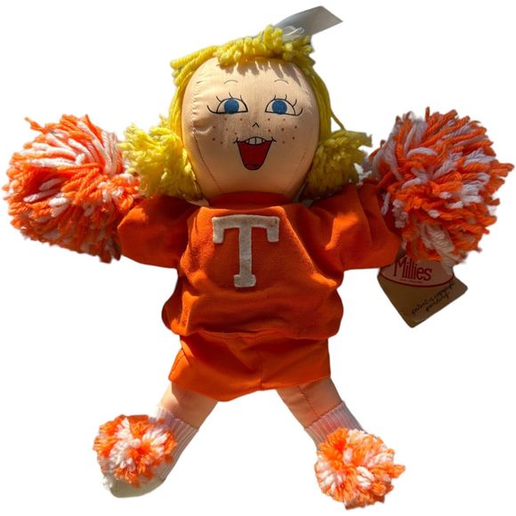 Millies New Orleans Janet Merilh Artisan Handmade Doll Tenn. Cheerleader Rare - Picture 1 of 11